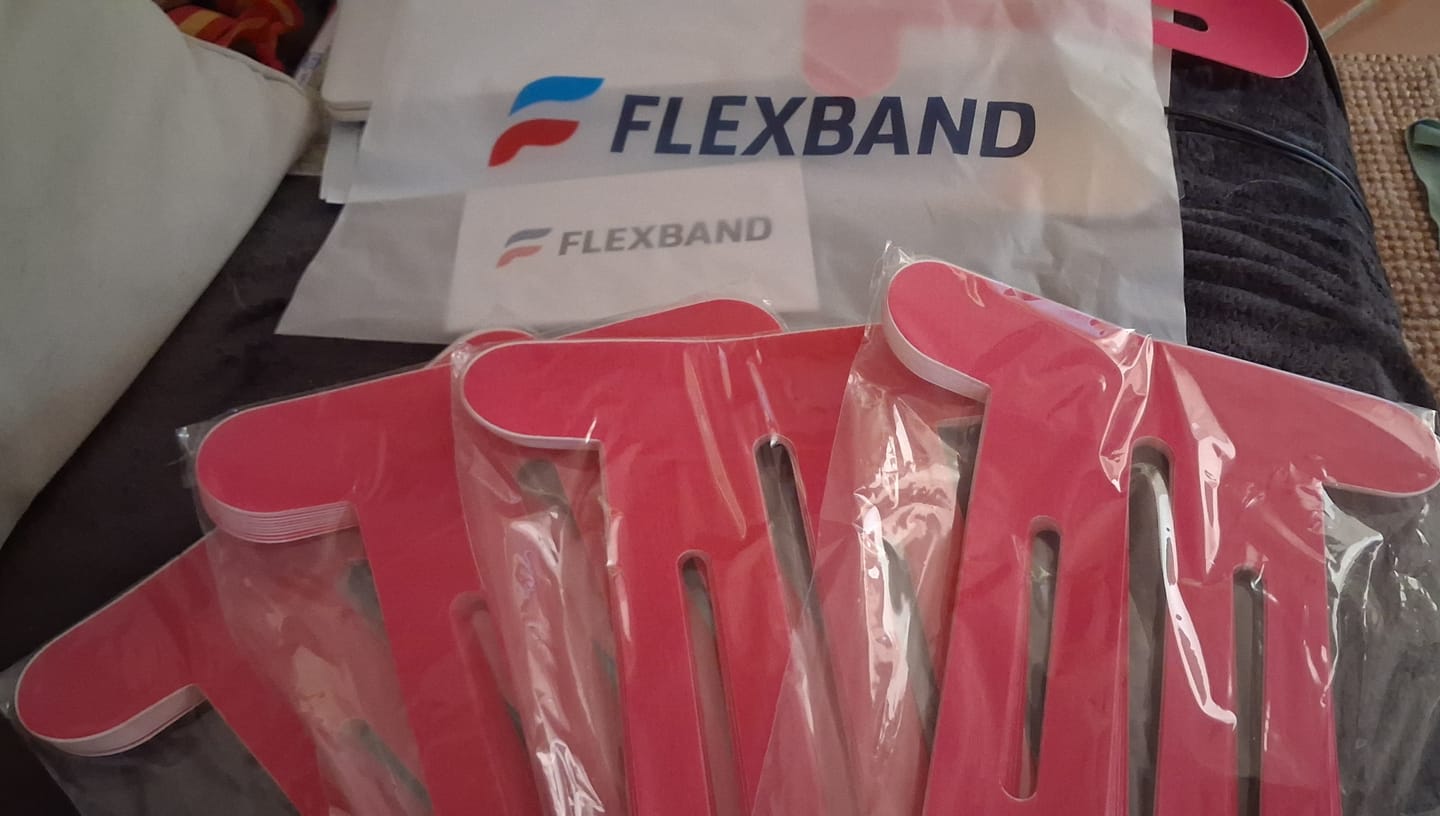 Customer photo review of Flex Pro - Bandes pour genoux