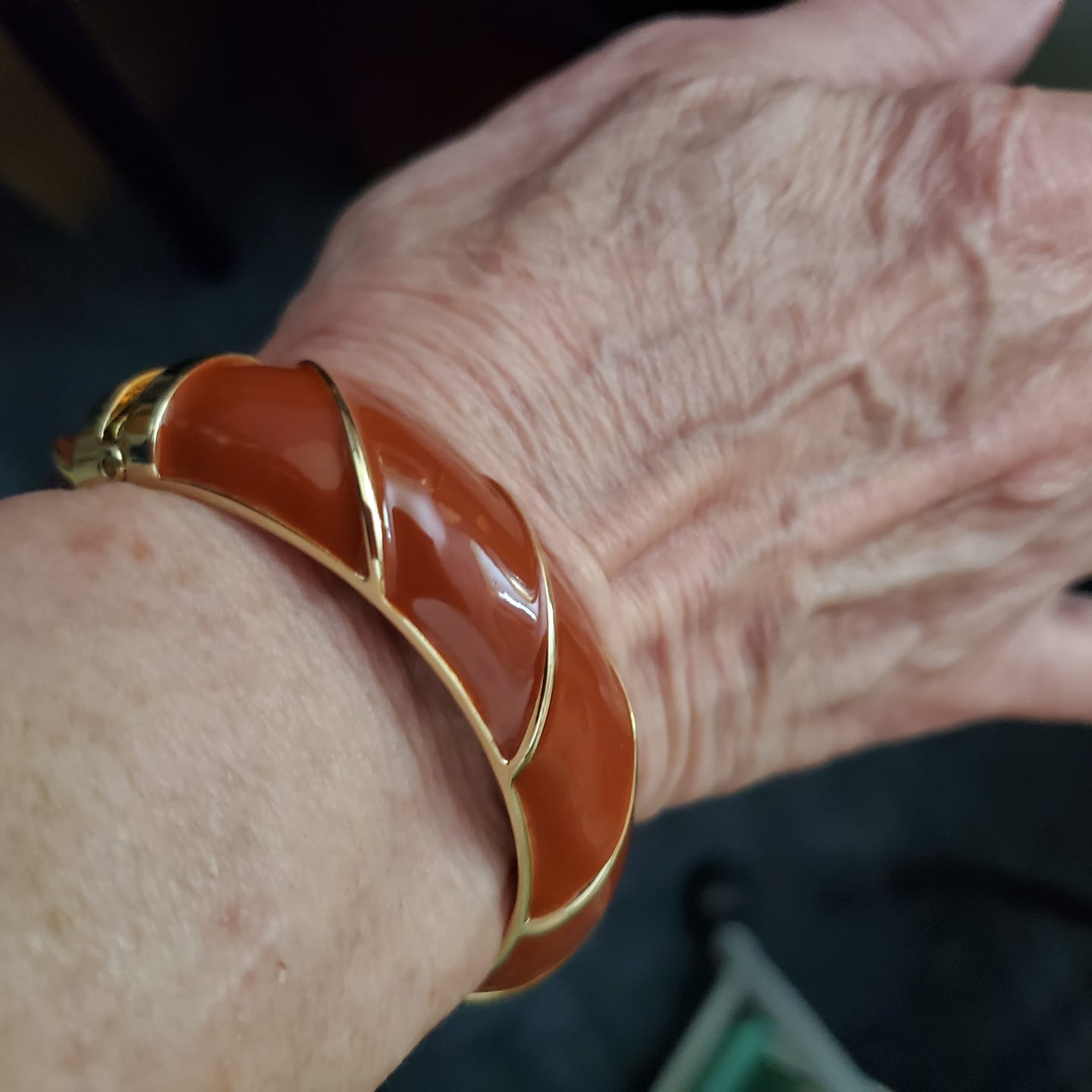 Customer photo review of HEIDI DAUS®"The Perfect Wave" Enamel & Crystal Bracelet