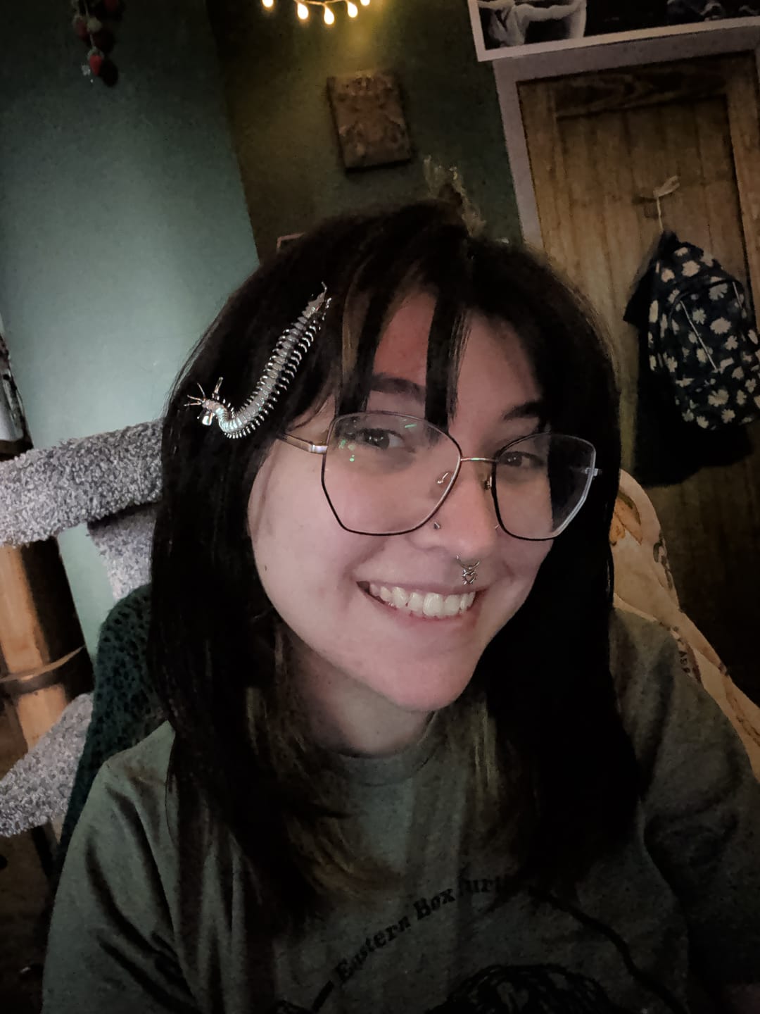 Customer photo review of CENTIPEDE HAIRCLIP