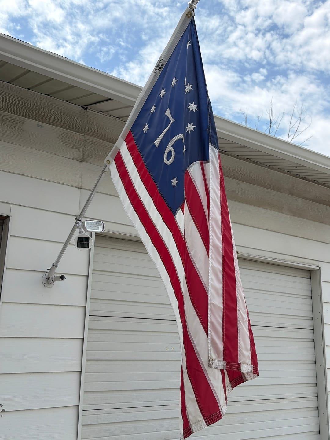 Customer photo review of 3' x 5' Bennington Flag