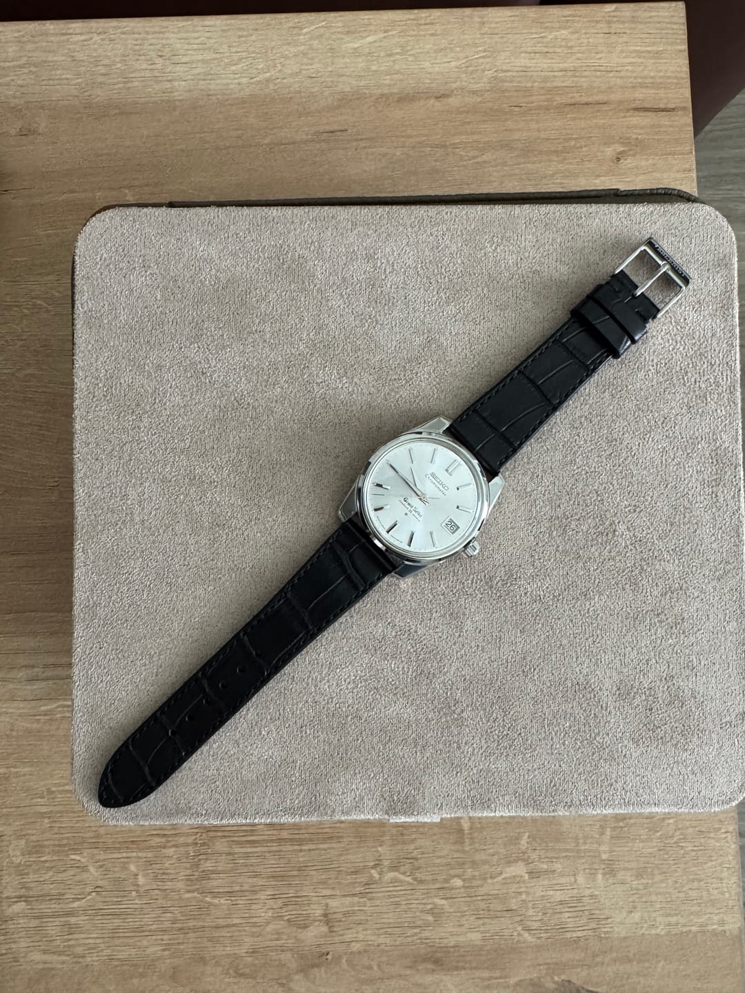 Customer photo review of Matte Black Alligator