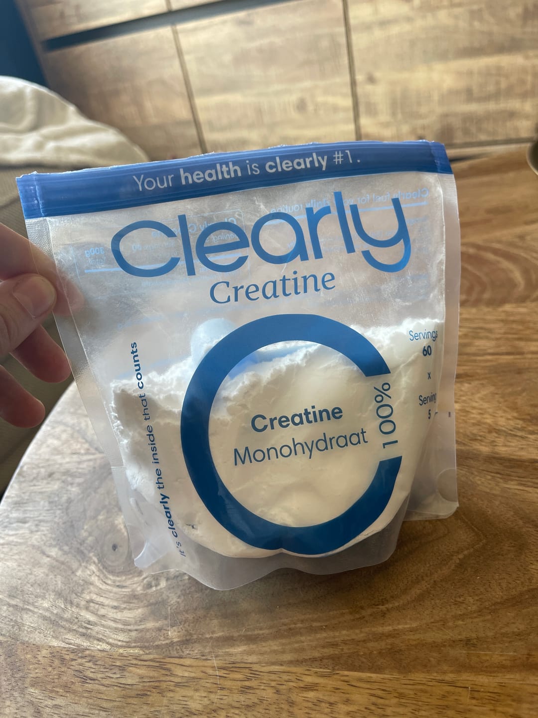 Customer photo review of Creatine