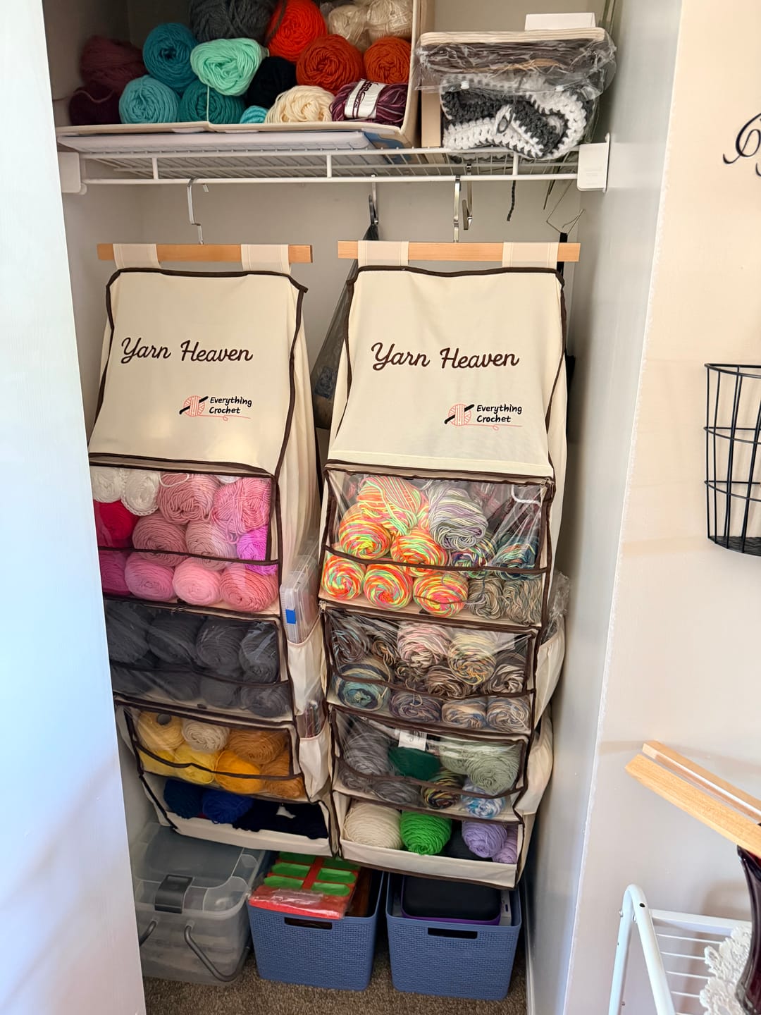 Customer photo review of Yarn Heaven Storage Bag