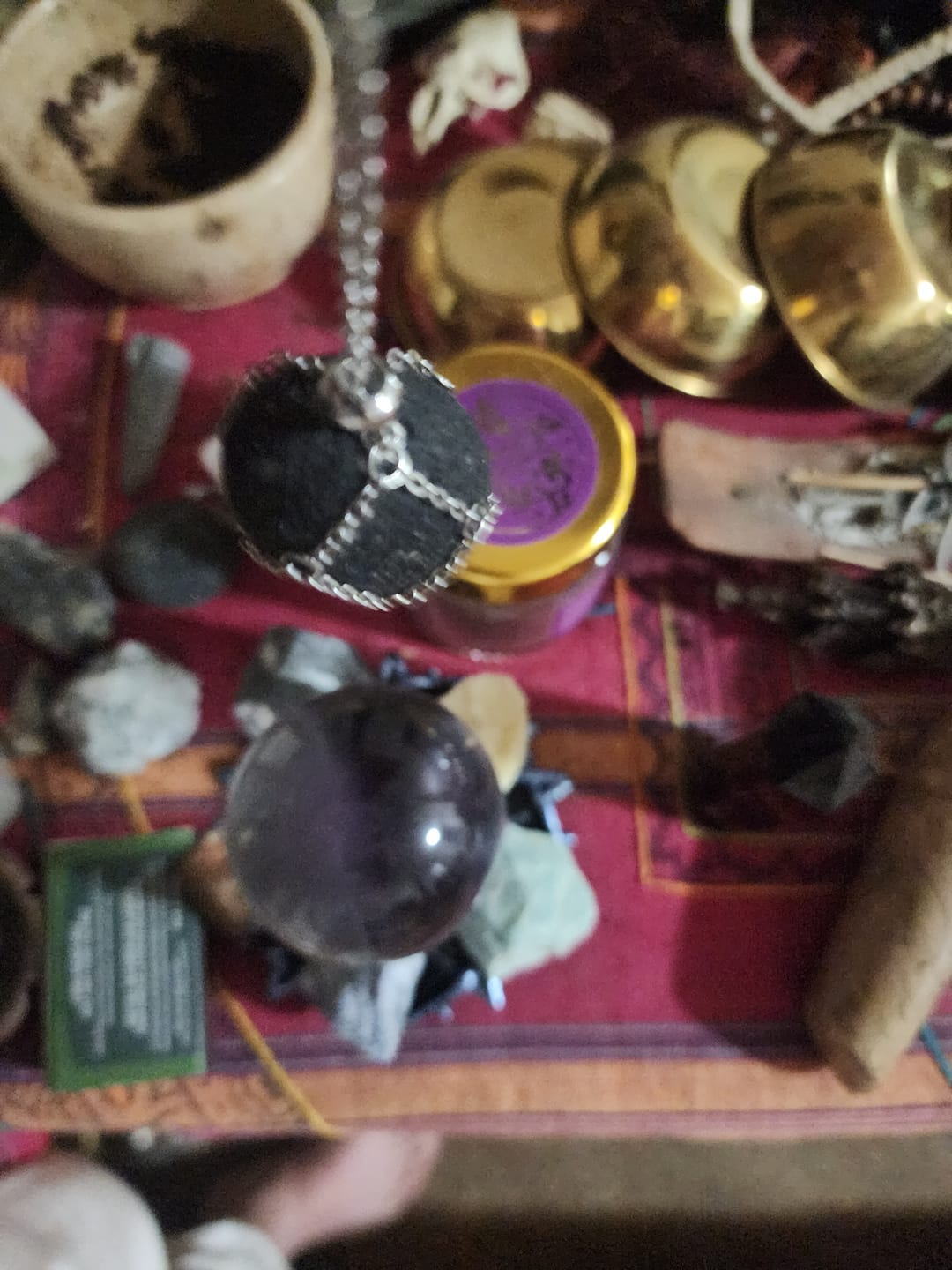 Customer photo review of Tektite - The Only Crystal on the Planet that can Absorb Dark Energy