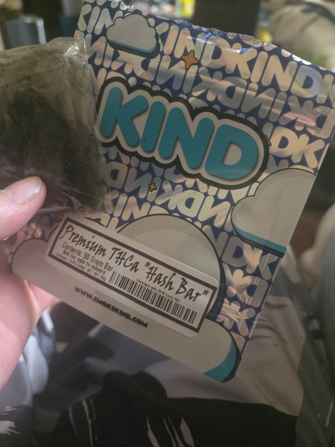 Customer photo review of Premium THCa Hash Bar
