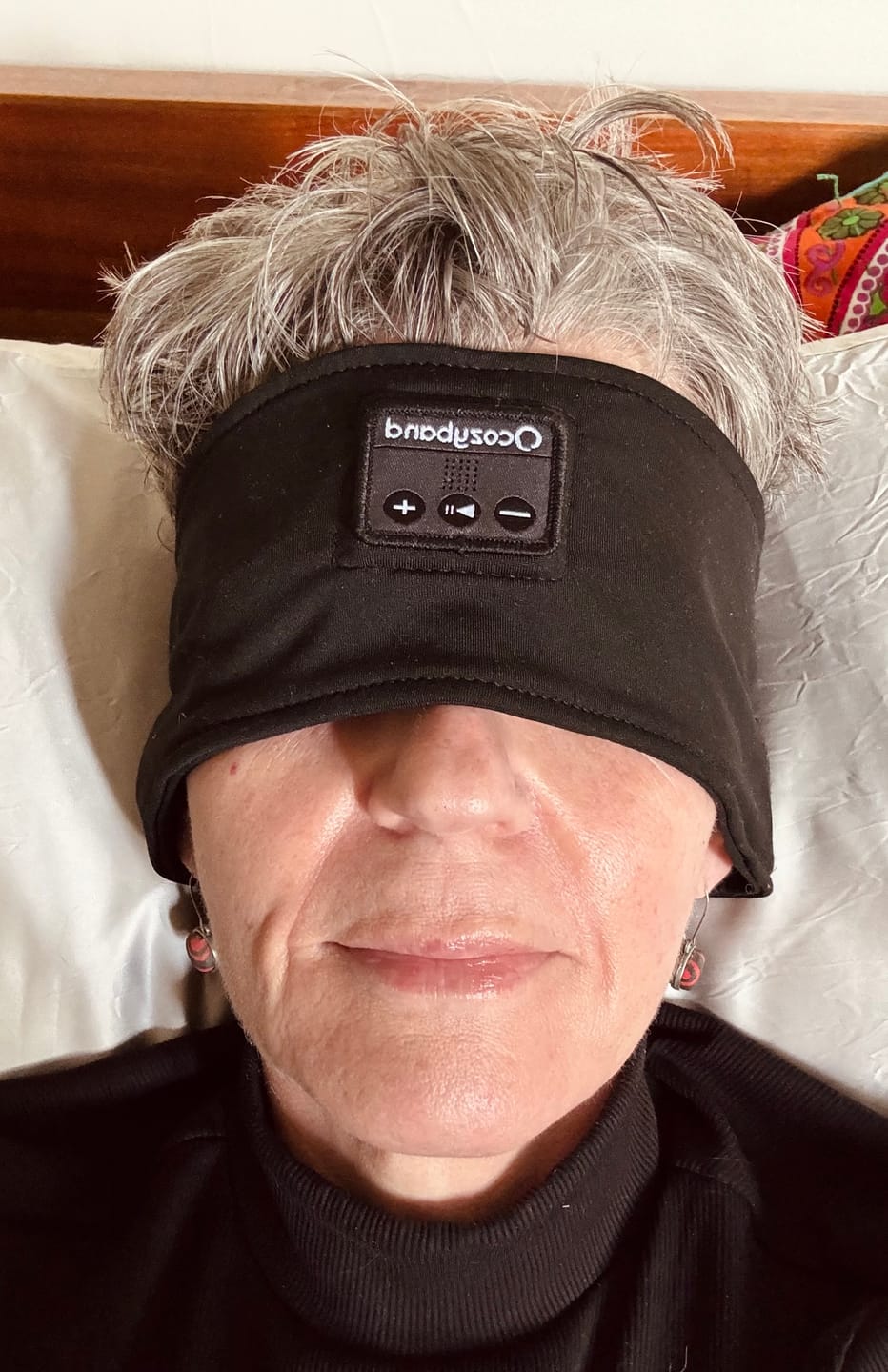 Customer photo review of CozyBand Wireless Headphones