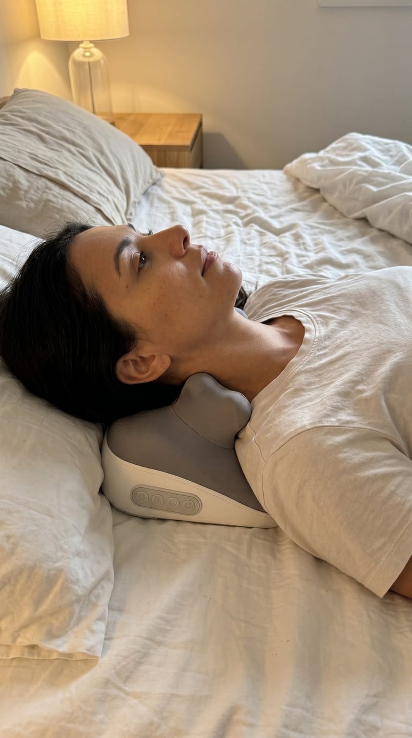 Customer photo review of HizooRelief™ Clinical-Grade Decompression Massager
