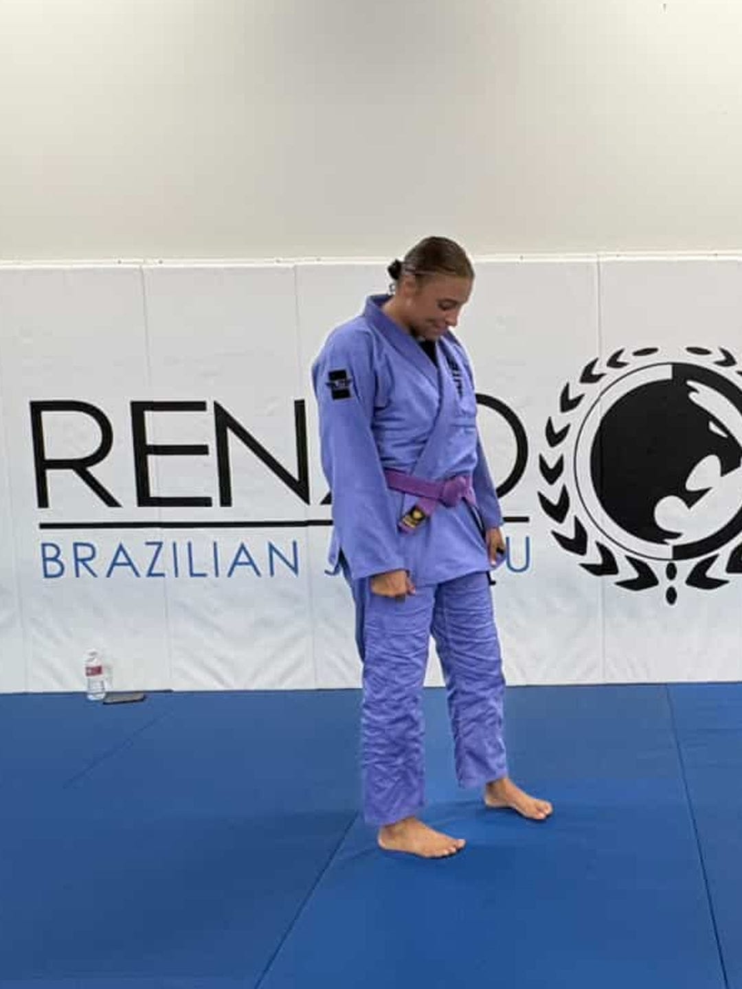 Customer photo review of Core Purple Brazilian Jiu Jitsu Womens BJJ Gi