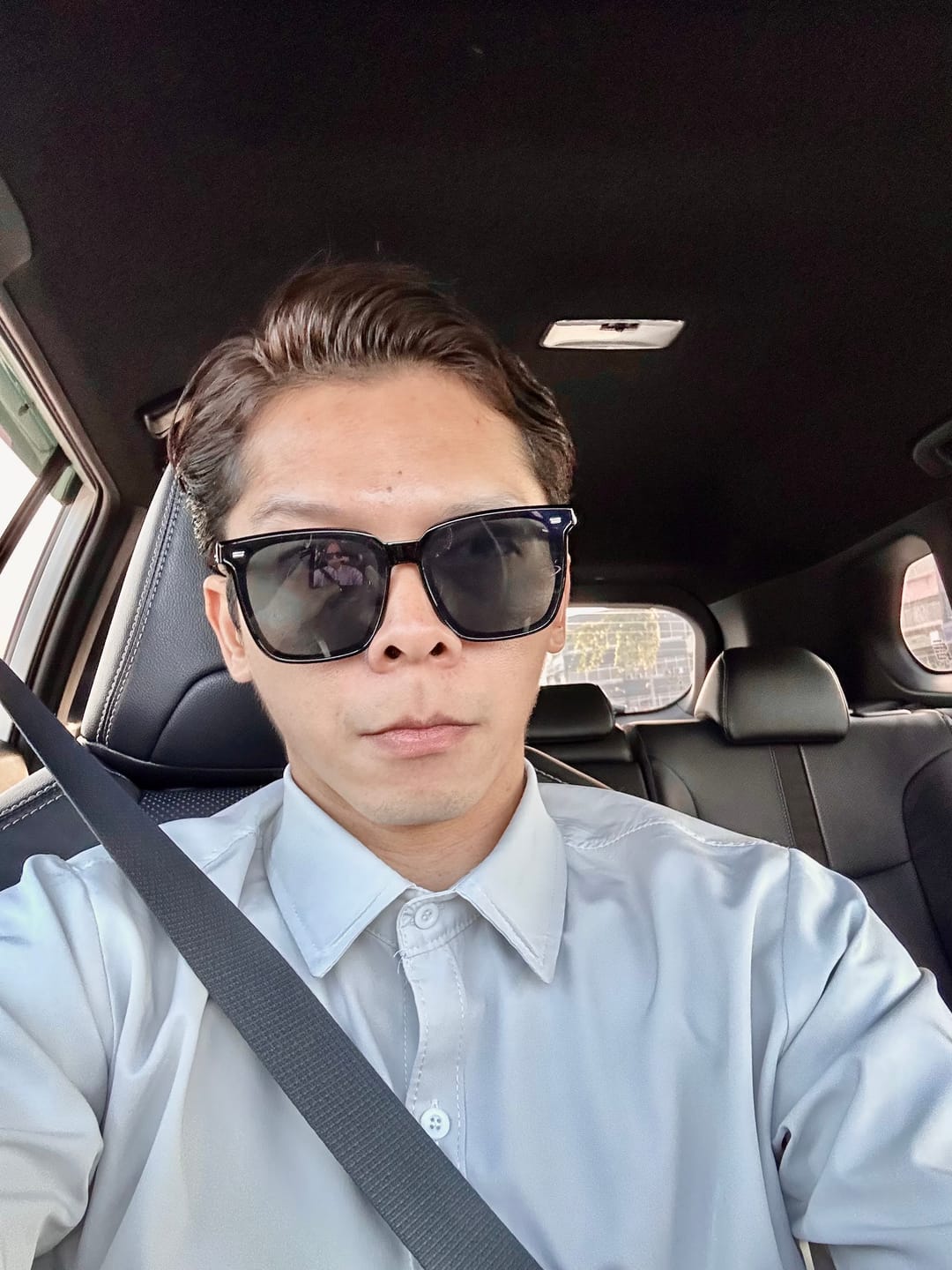 Customer photo review of Cleo Square Framed Sunglasses