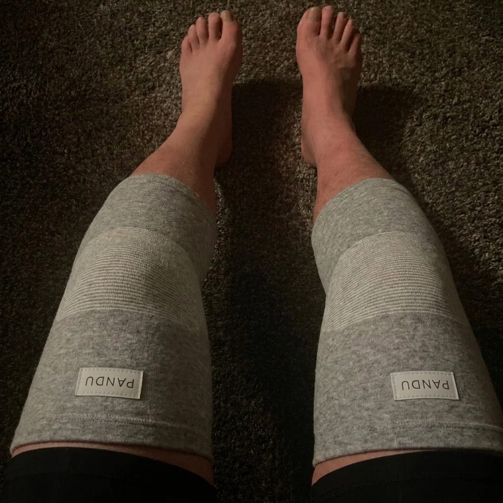 Customer photo review of Pandu™ Bambus Kniebandage (1 Stück)