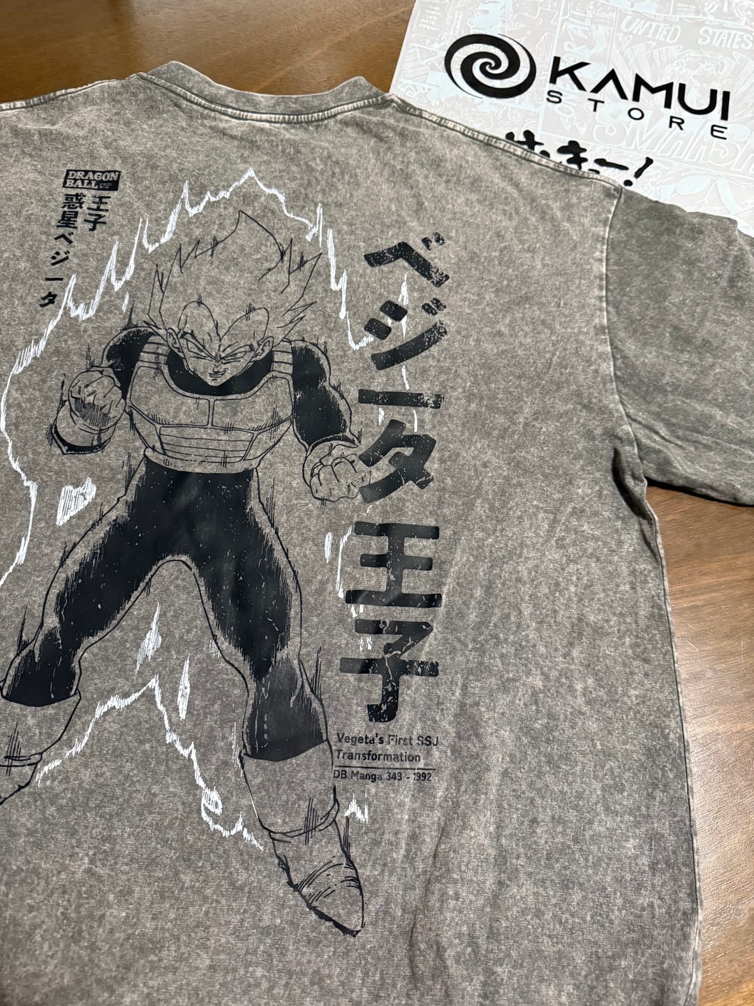 Customer photo review of Camisa Vegeta - Dragon Ball