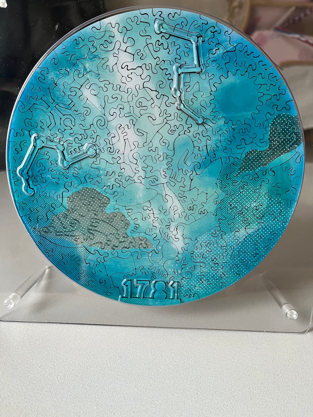 Customer photo review of 宇宙の破片 URANUS 天王星と専用フレームセット