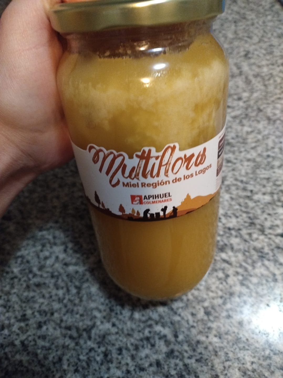 Customer photo review of Miel Multiflora Región de Los Lagos 1,3kg