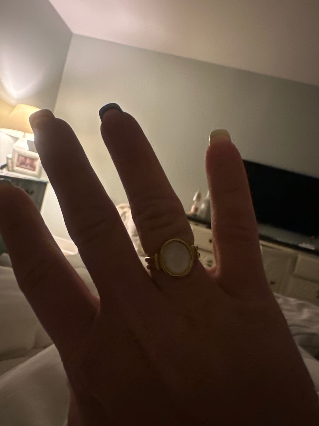 Customer photo review of Kai Mother Of Pearl Ring (Bundle)