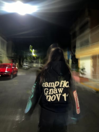 Customer photo review of Lucky Mee I See Ghosts Hoodie