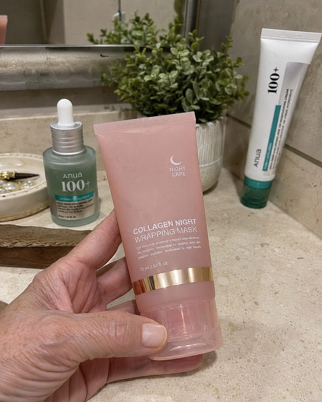 Customer photo review of שגרת PDRN קוריאנית: לעור שנראה עייף ויבש, ולמראה חלק, מלא וזוהר יותר בלי מחטים ובלי טיפולים יקרים
