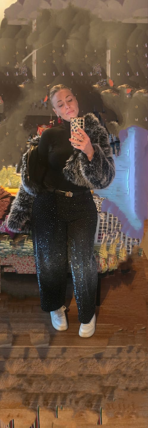 Customer photo review of Jeans polvere di stelle Neri