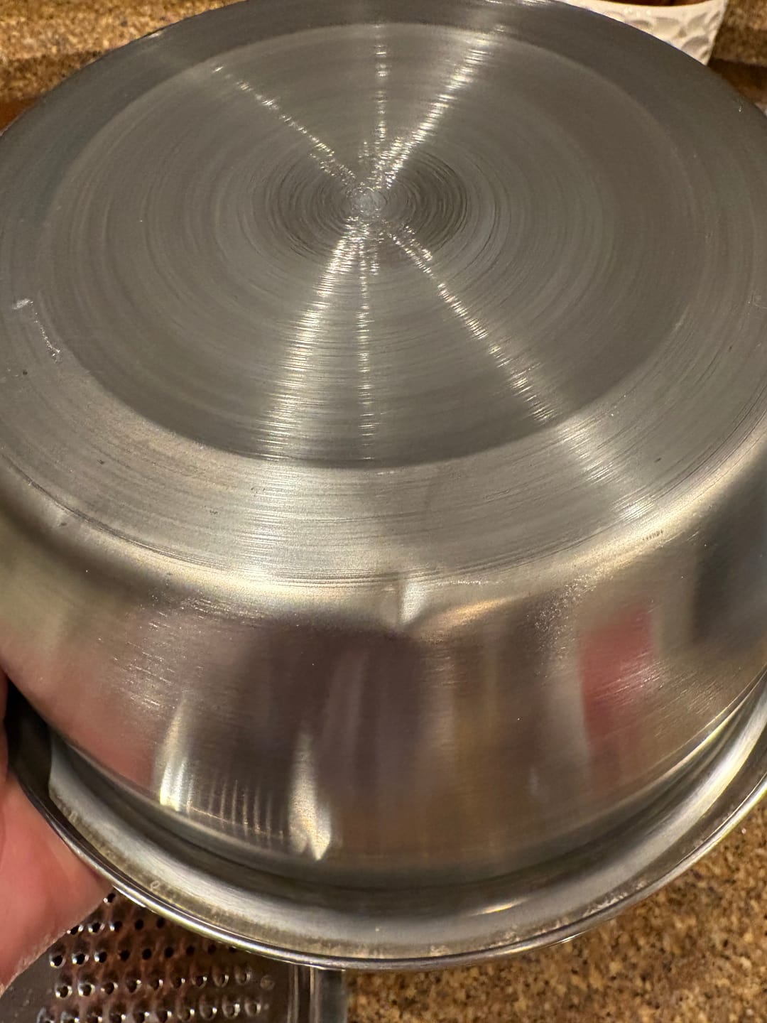 Customer photo review of Premium Stainless Steel Rice Strainer
