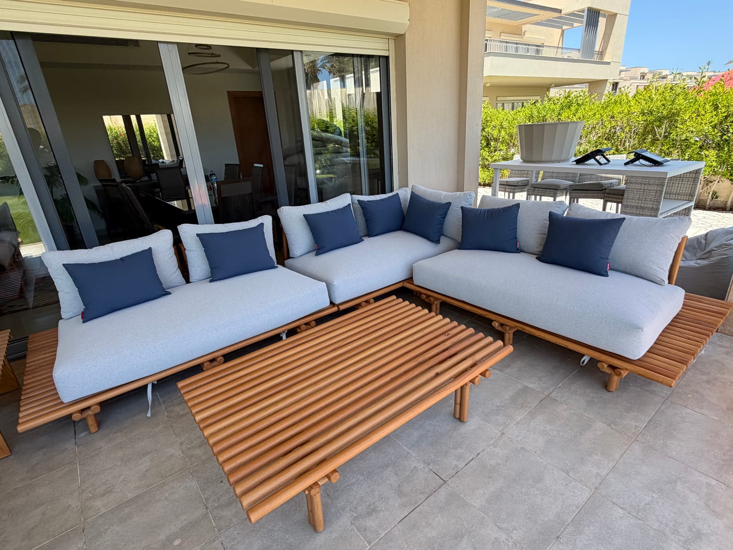 Customer photo review of Randola- Wooden Outdoors Set