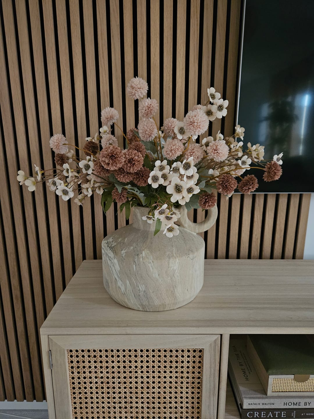 Customer photo review of Wax Arrangement - Crème mix
