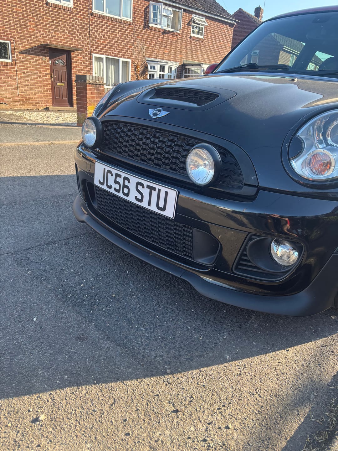 Customer photo review of Metal Pressed Number Plate (standard)- 520mm x 111mm