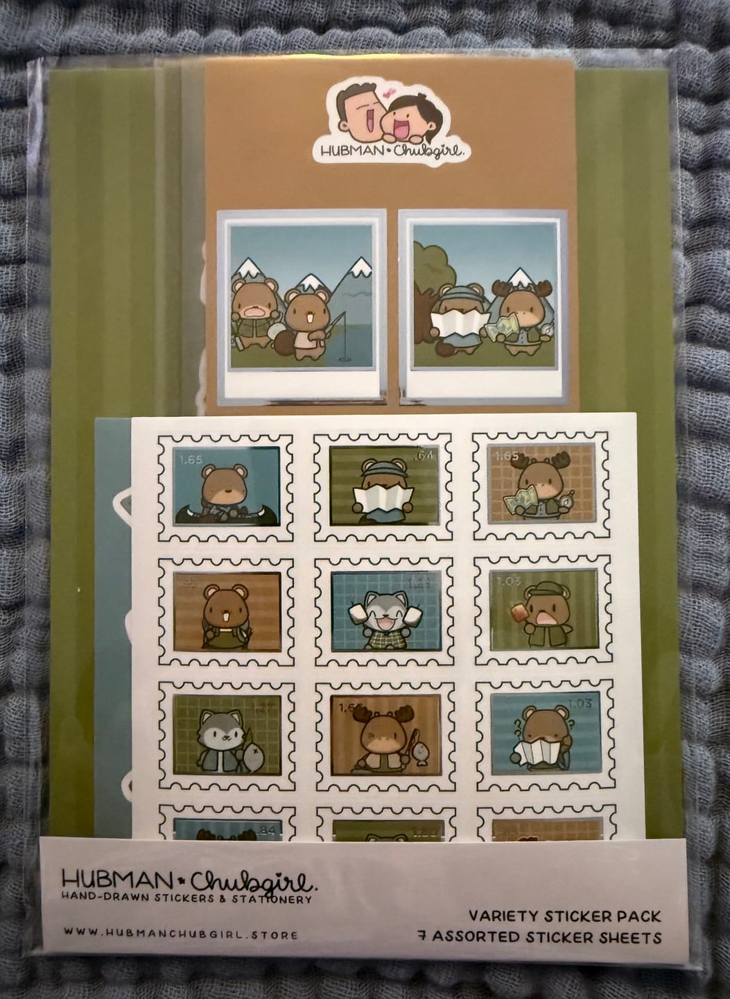 Customer photo review of Happy Dinos Variety Sticker Pack
