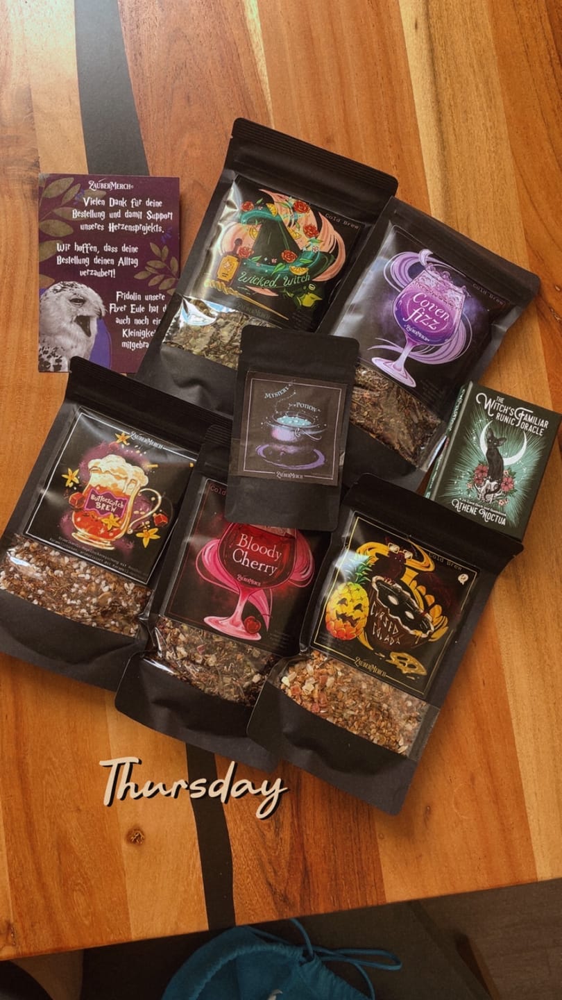 Customer photo review of Wicked Witch Cold Brew Tee – Orange Zitrone Vanille Eistee