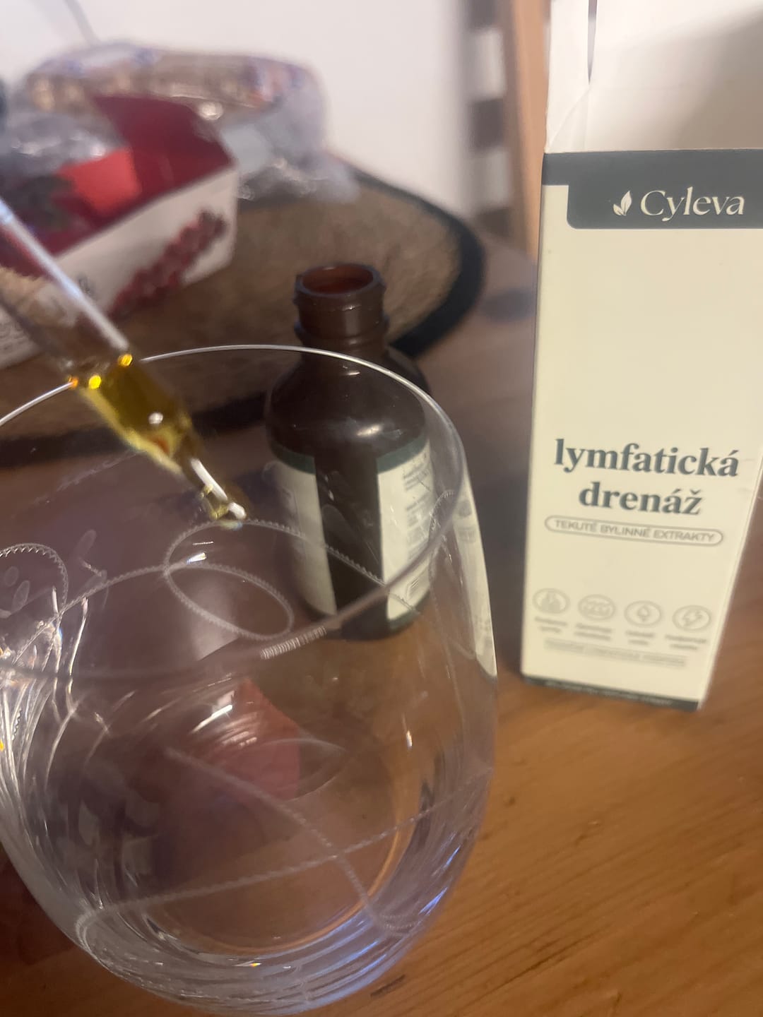 Customer photo review of LYMFATICKÝ DRENÁŽNÍ ELIXÍR