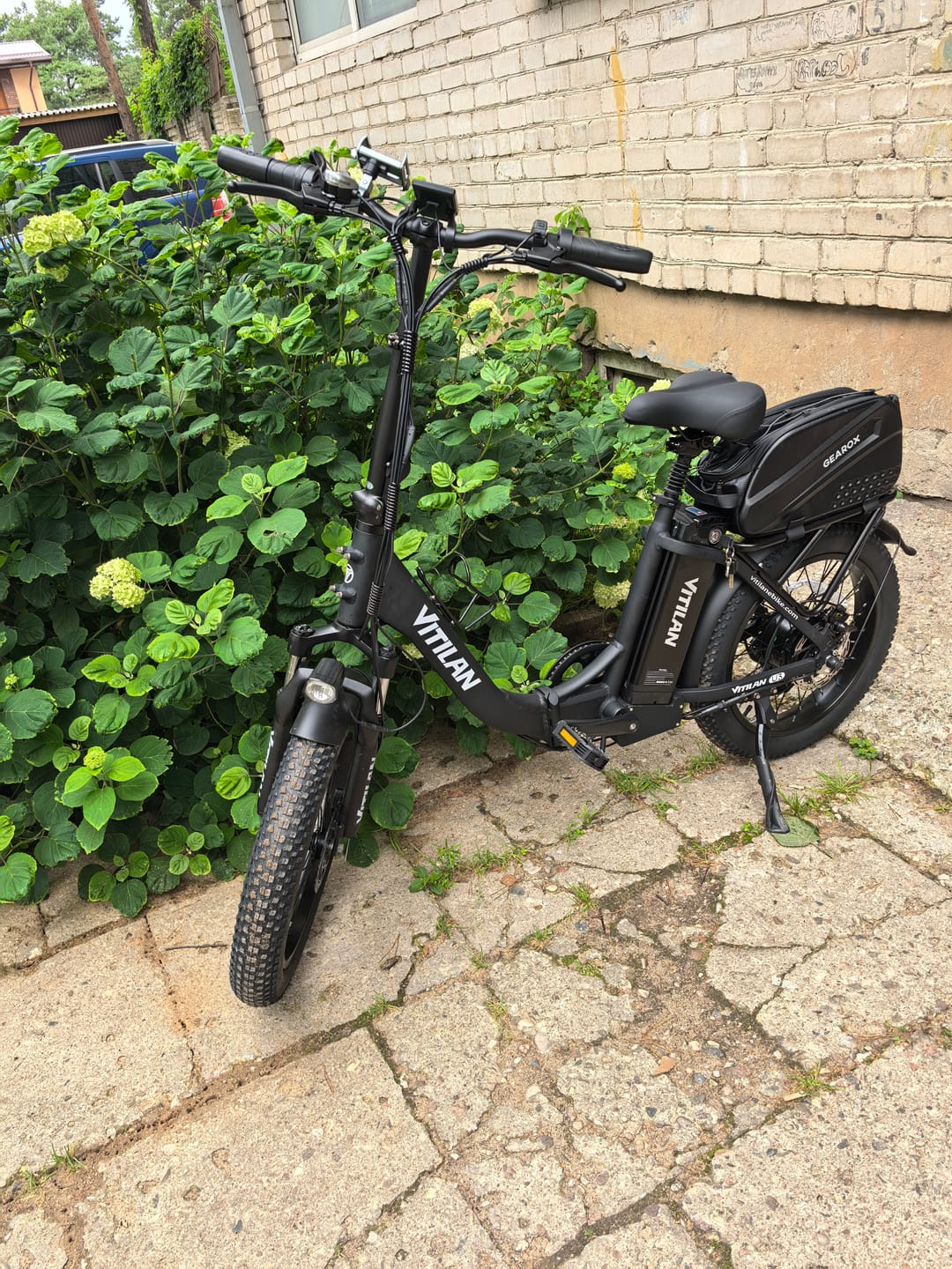 Customer photo review of U3 Commute Foldable Fat Tire Electric Bike