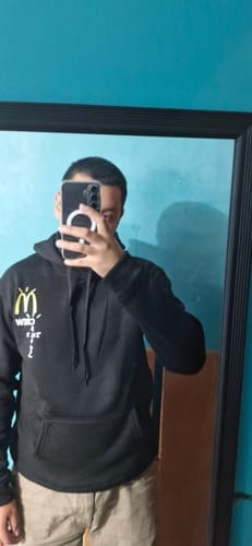 Customer photo review of Cactus Jack Im Lovin it hoodie