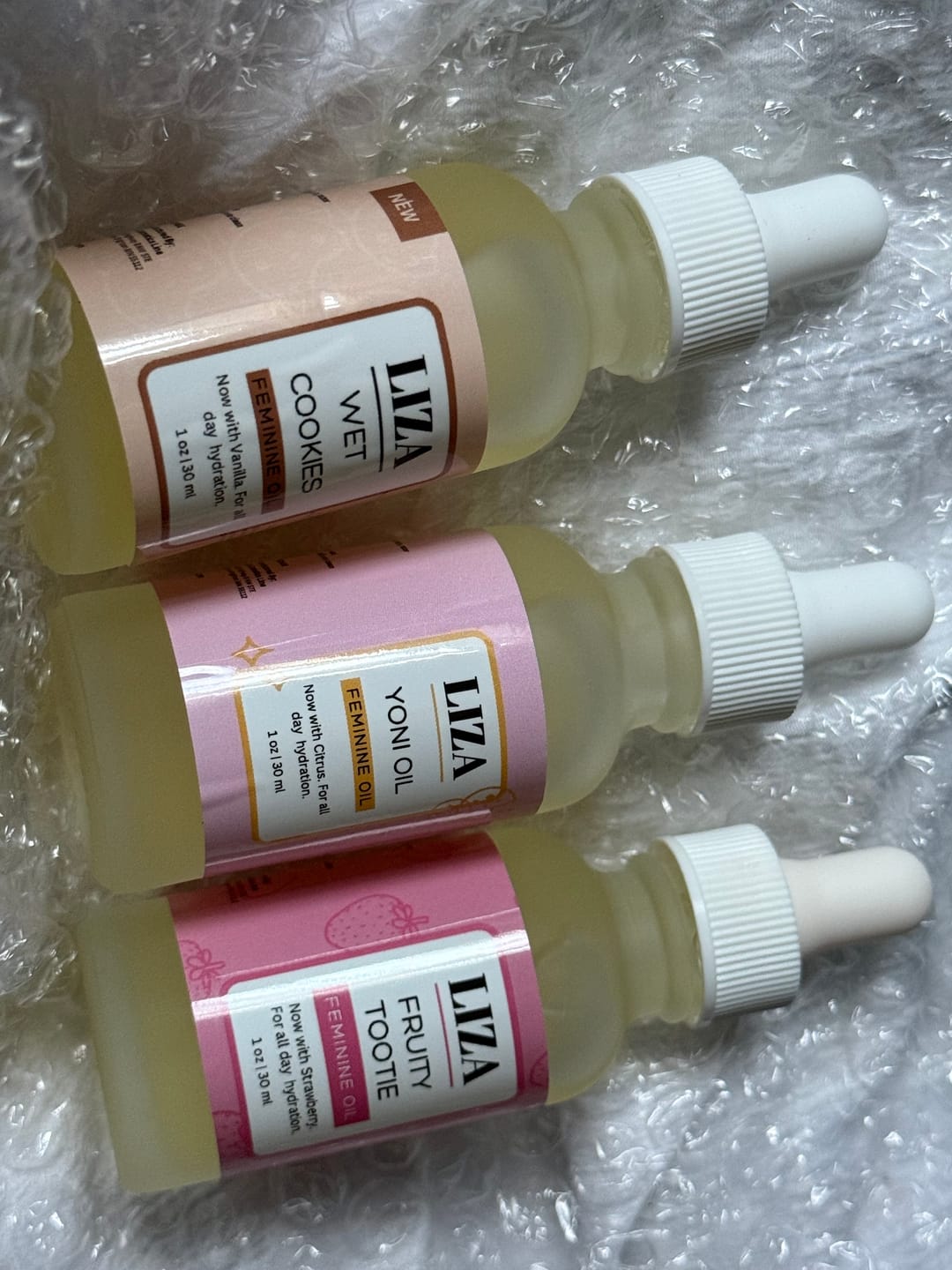Customer photo review of Yoni Oil