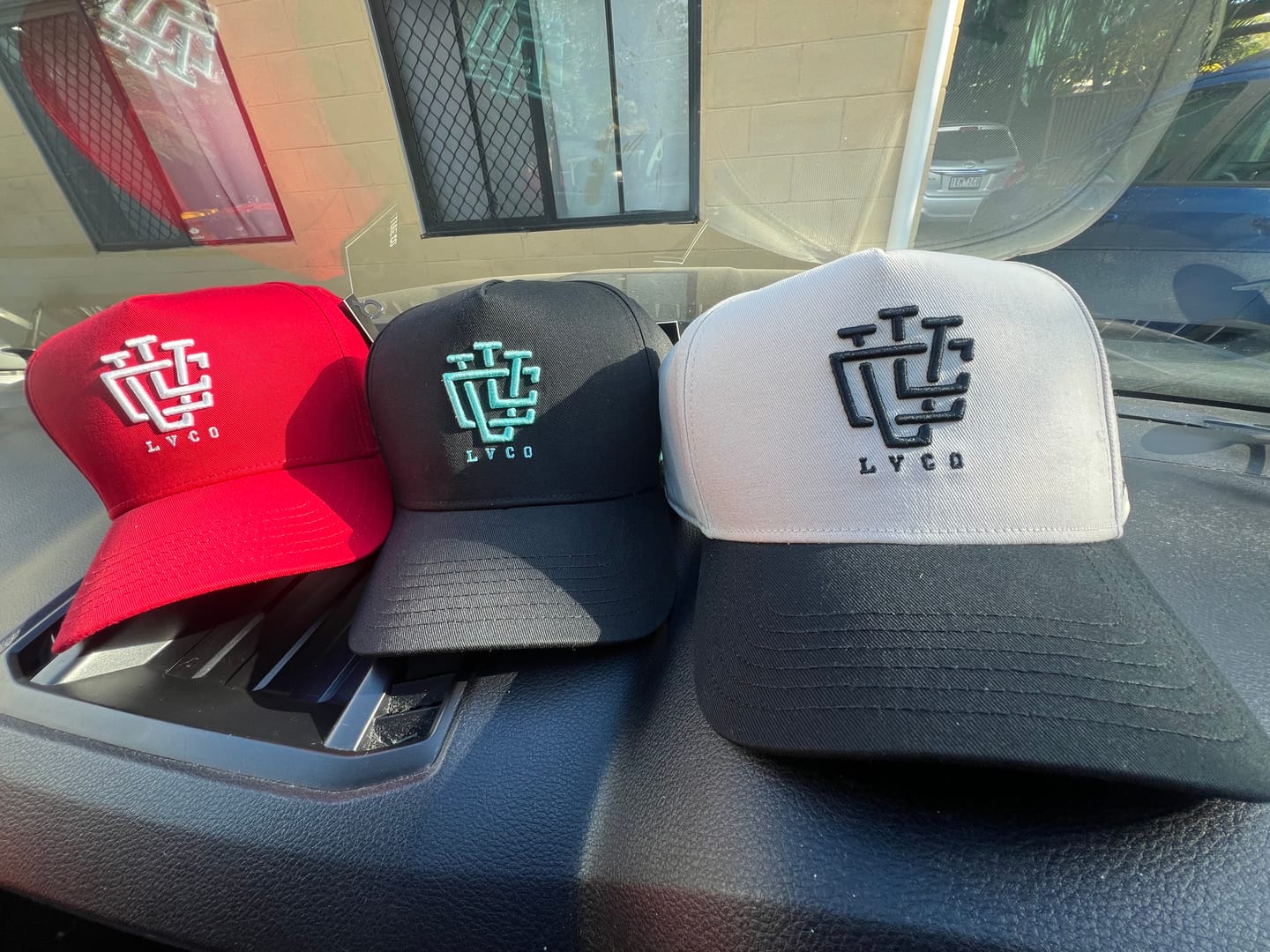 Customer photo review of Deep Fit LVCO Midnight Mint A-Frame Snapback
