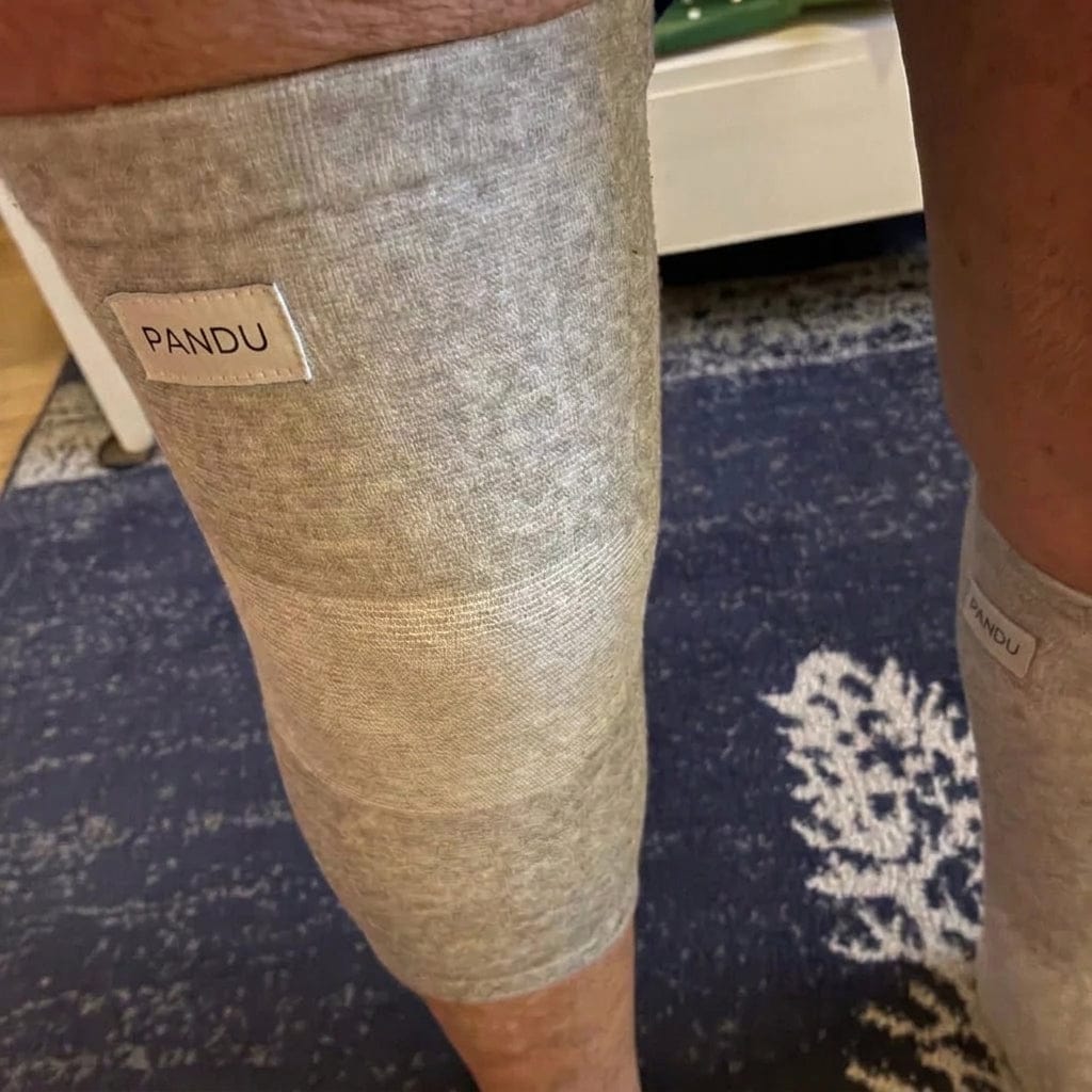 Customer photo review of Pandu™ Bambus Kniebandage (1 Stück)