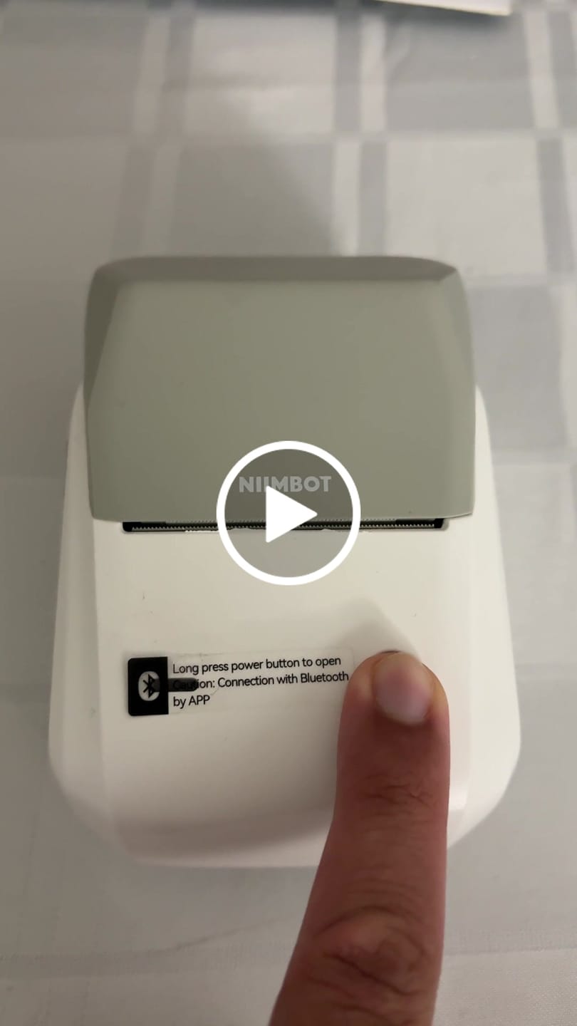 Customer video review of Label Tape Set for B21, B1, B3S