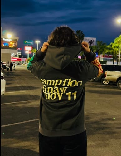 Customer photo review of Lucky Mee I See Ghosts Hoodie