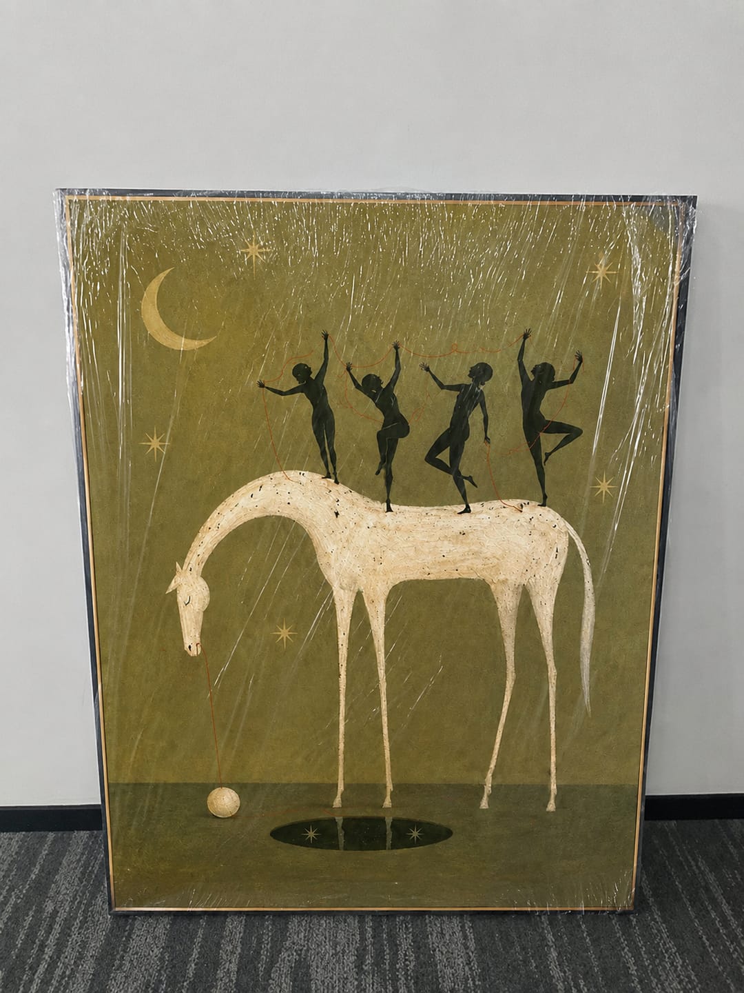 Customer photo review of Moon Dancers-Horse Painting