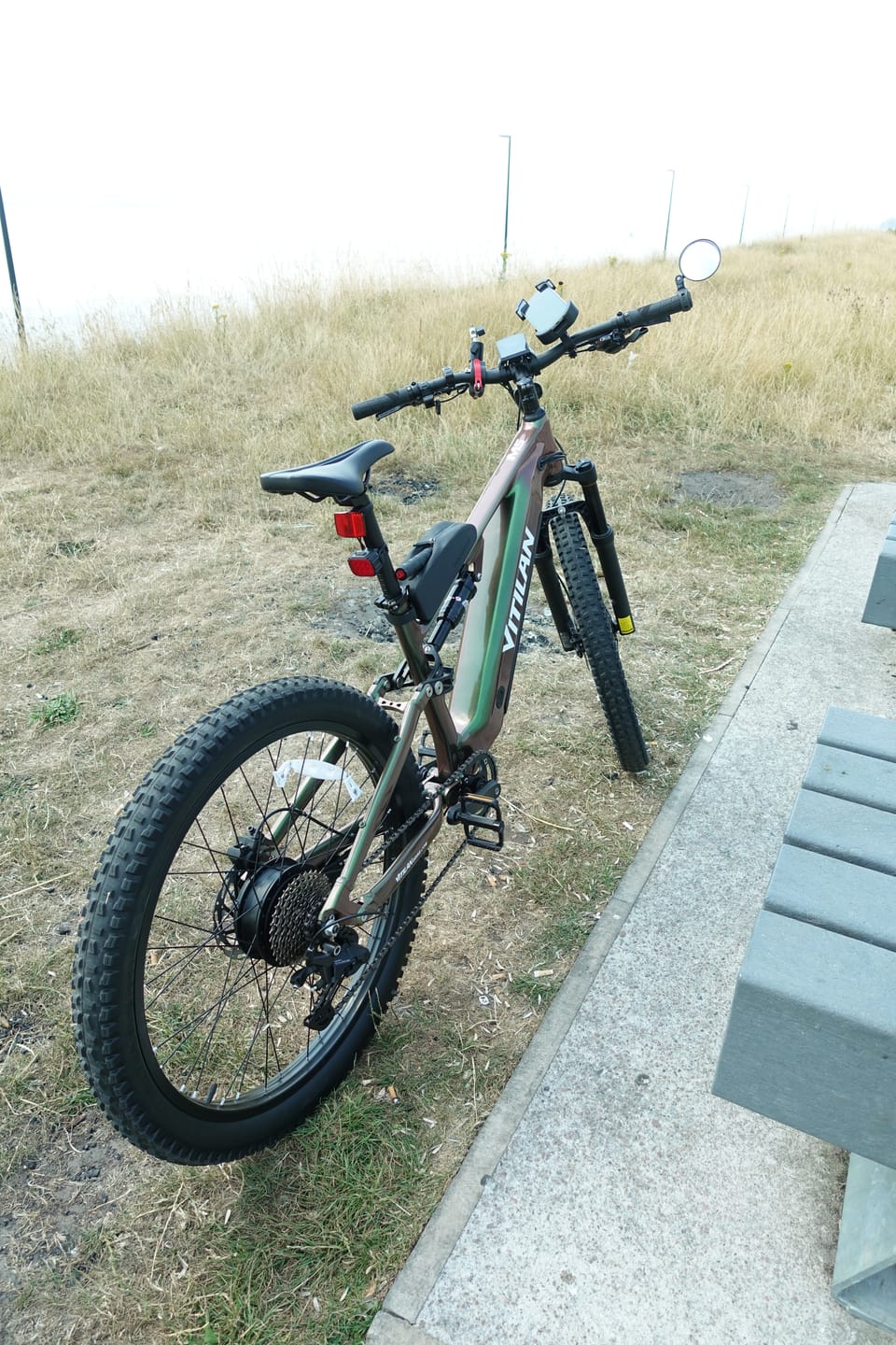 Customer photo review of M5 Full Suspension All-Terrain Mountain E-bike