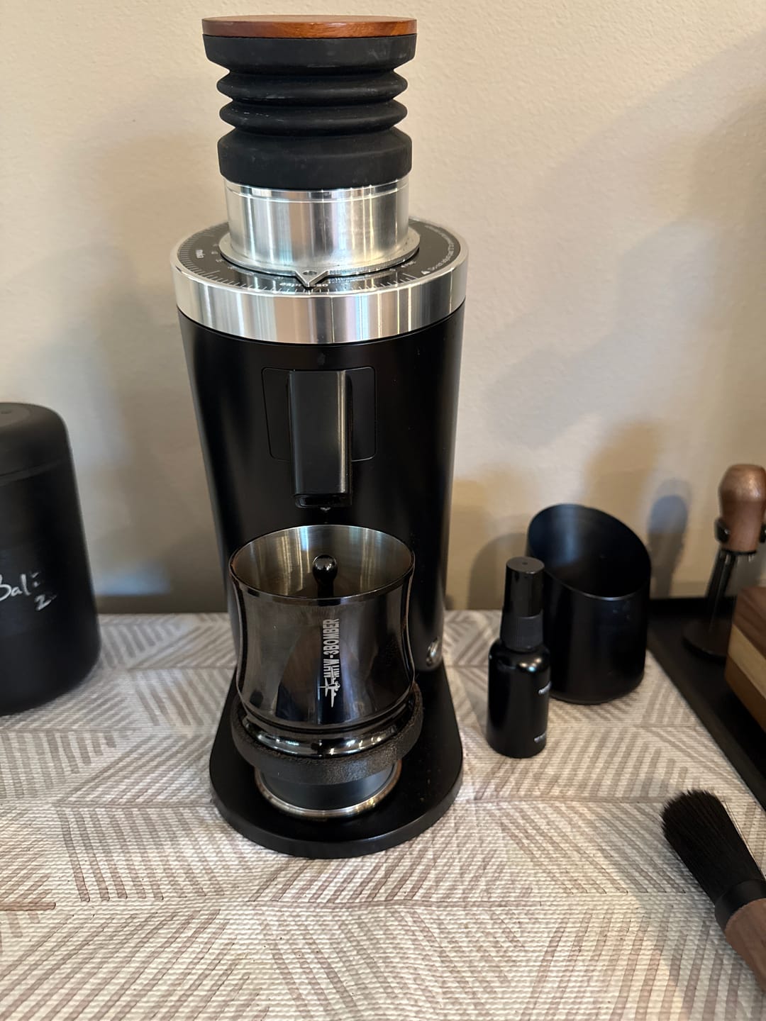 Customer photo review of MHW-3BOMBER FlowLight SUS304 All-Metal Dosing Funnel  58mm