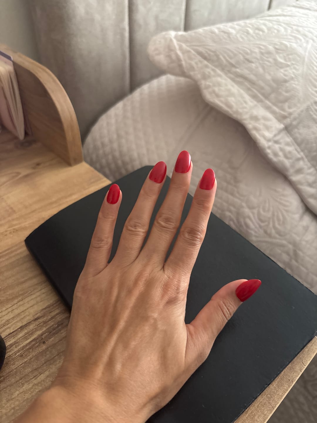 Customer photo review of Honey Glaze - Short Oval - 30 Adet Takma Tırnak