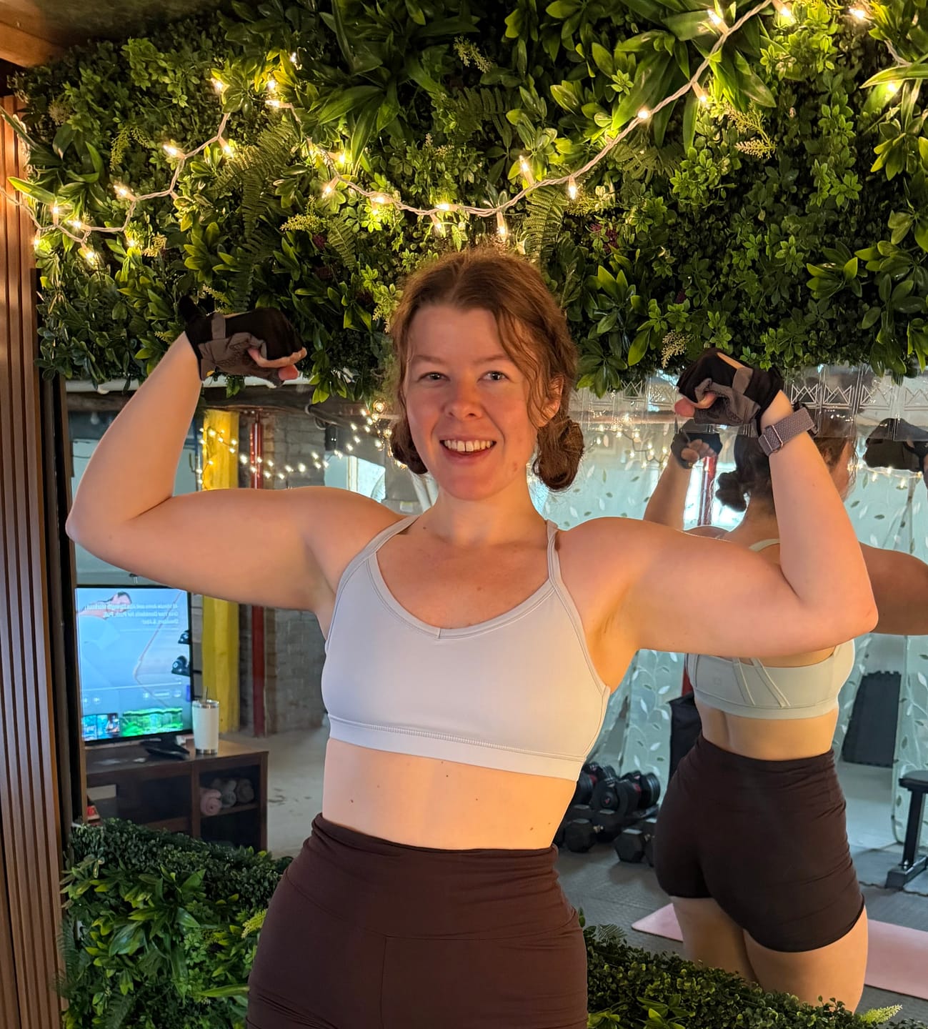 Customer photo review of DAYDREAM Strappy Sports Bra