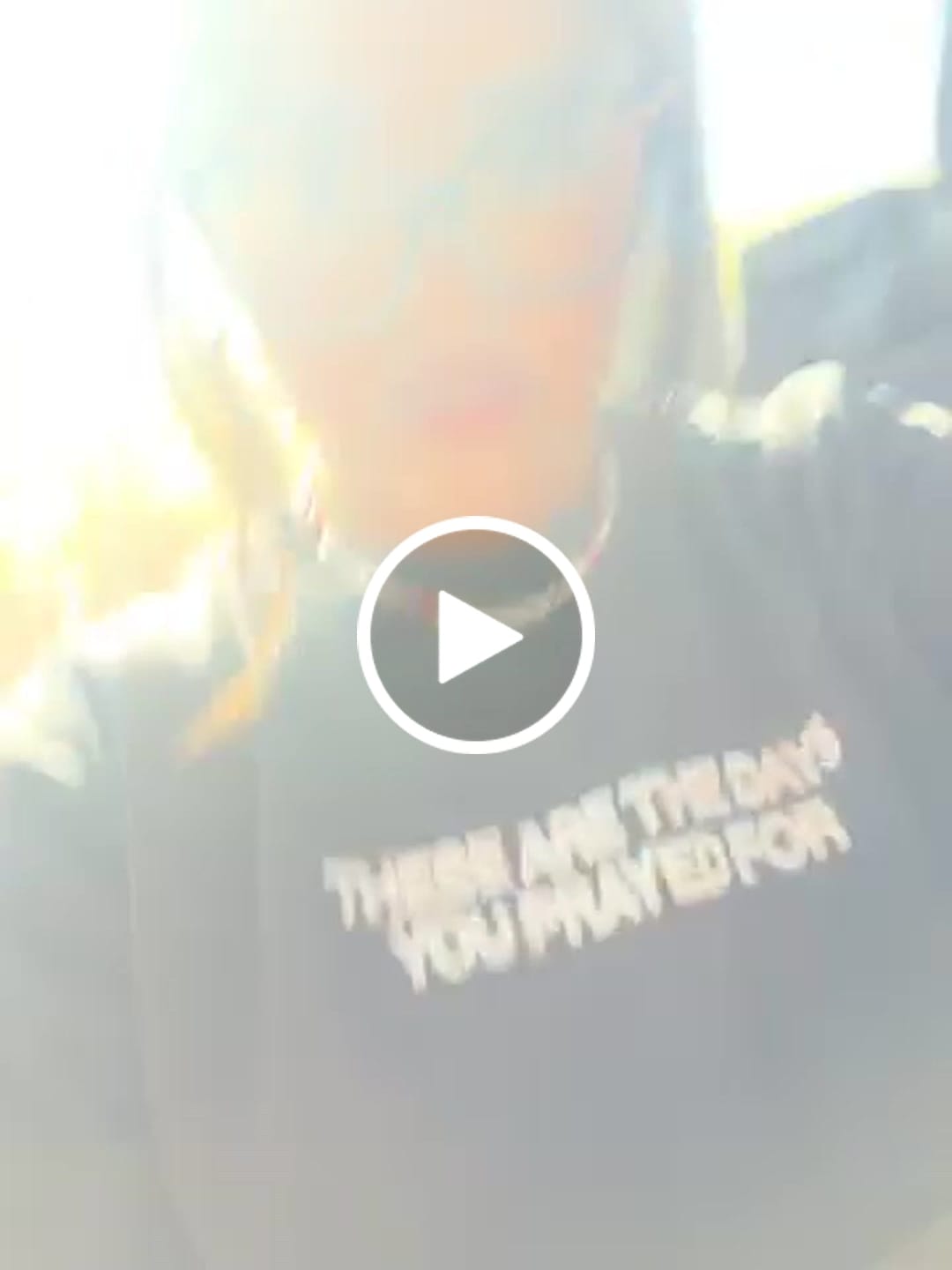 Customer video review of Hold Your Horses Heavy Tee