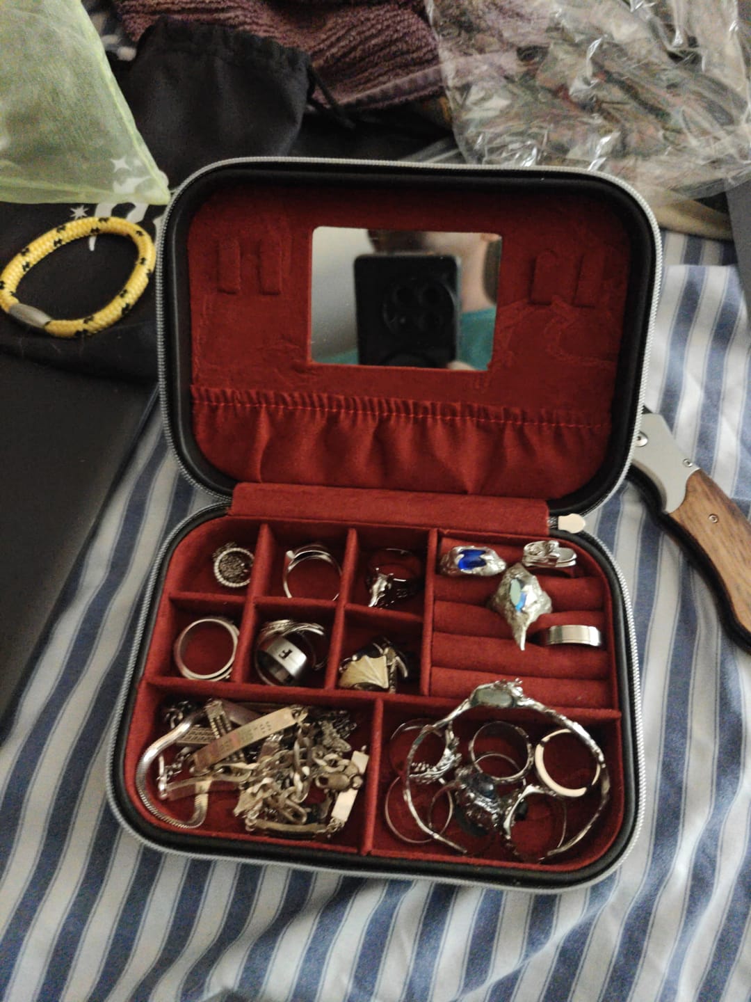 Customer photo review of DYT TRAVEL JEWELRY CASE