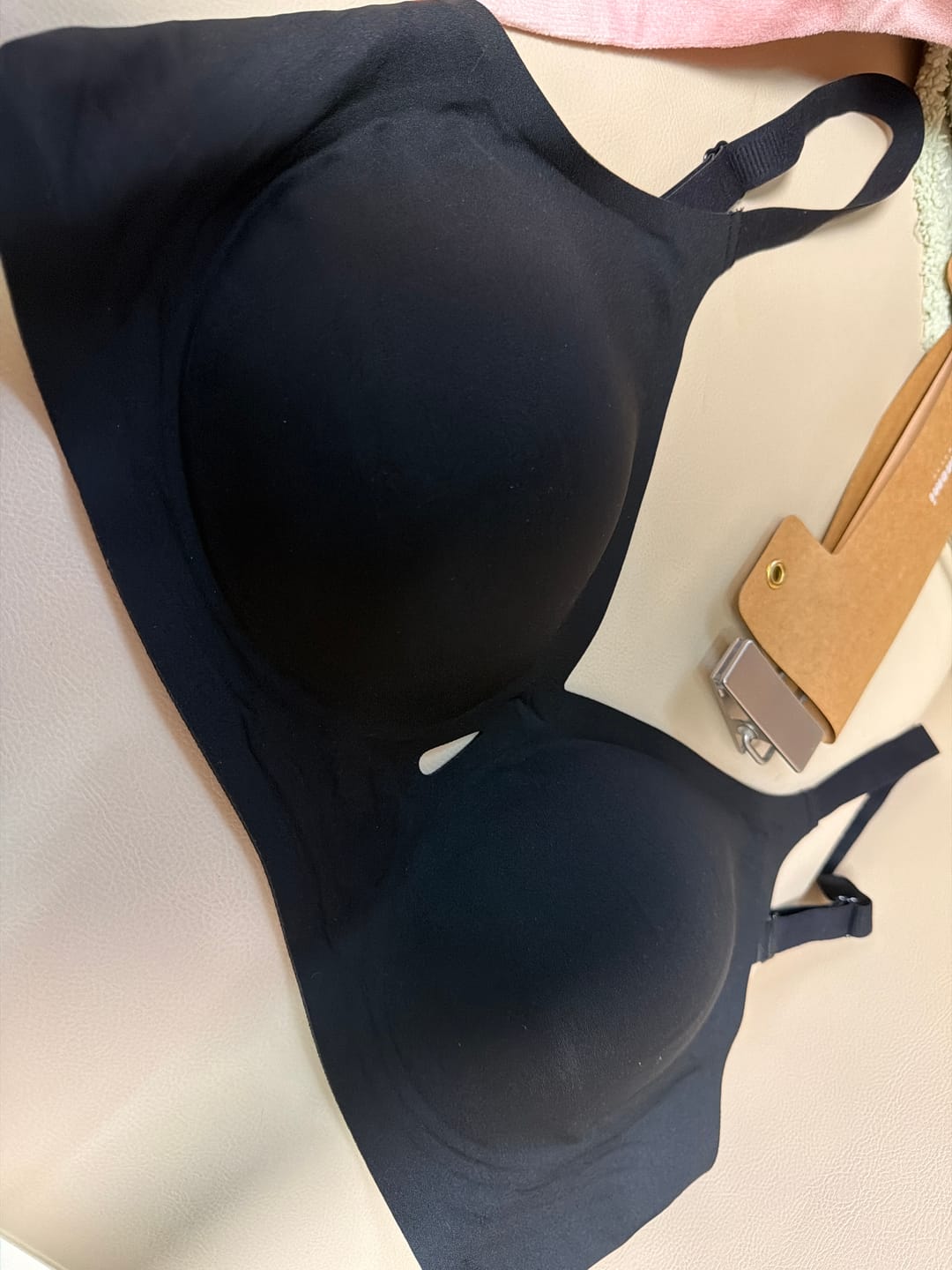 Customer photo review of 悠漾沐語——水漾柔感半固定胸墊無鋼圈大尺碼內衣