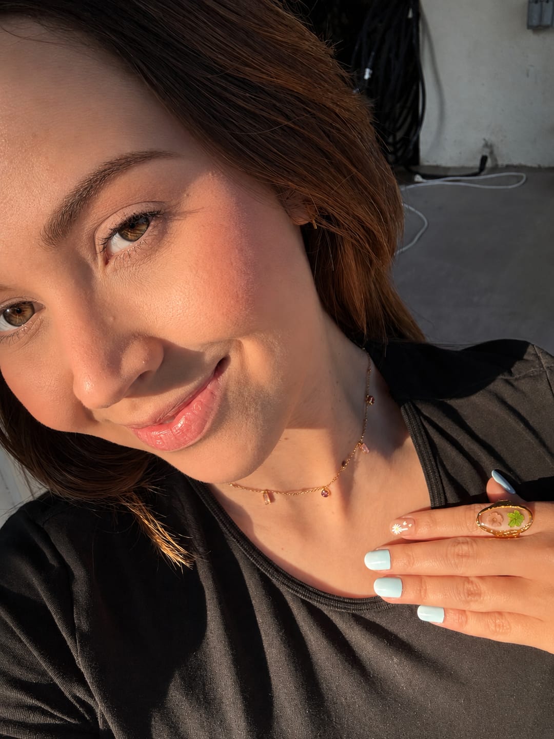 Customer photo review of Celesti Necklace