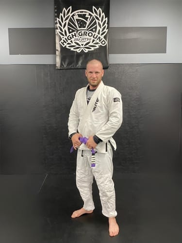 Customer photo review of Core White Brazilian Jiu Jitsu Mens BJJ Gi