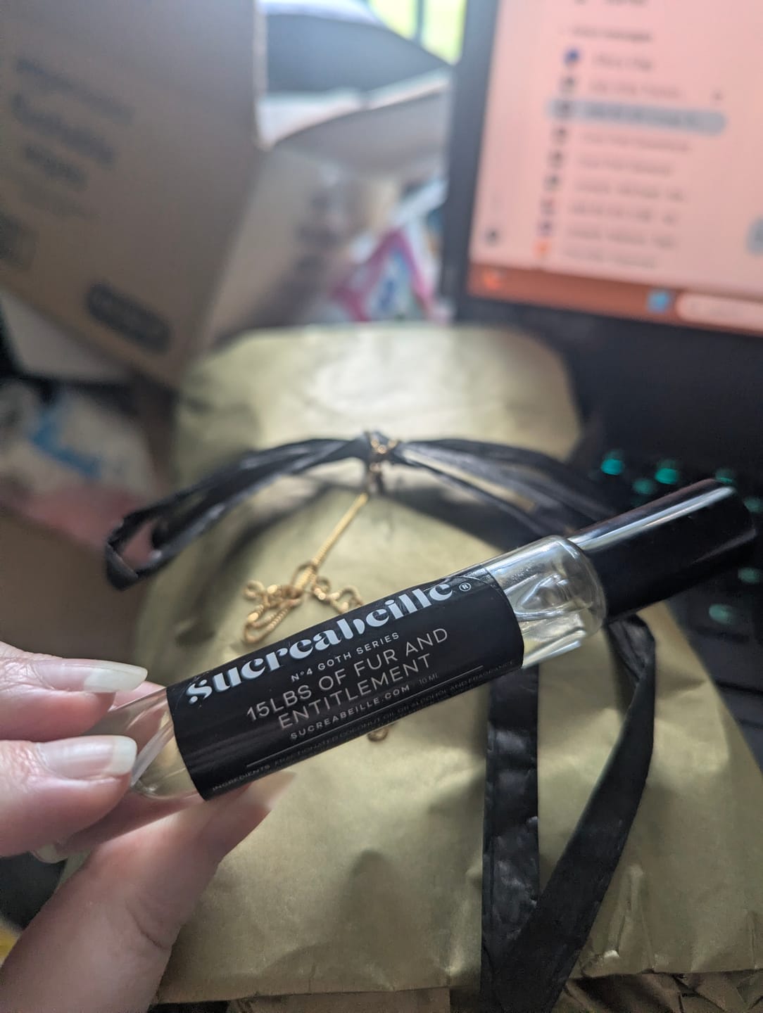 Customer photo review of 15 lbs of Fur and Entitlement with Old Gods of Appalachia