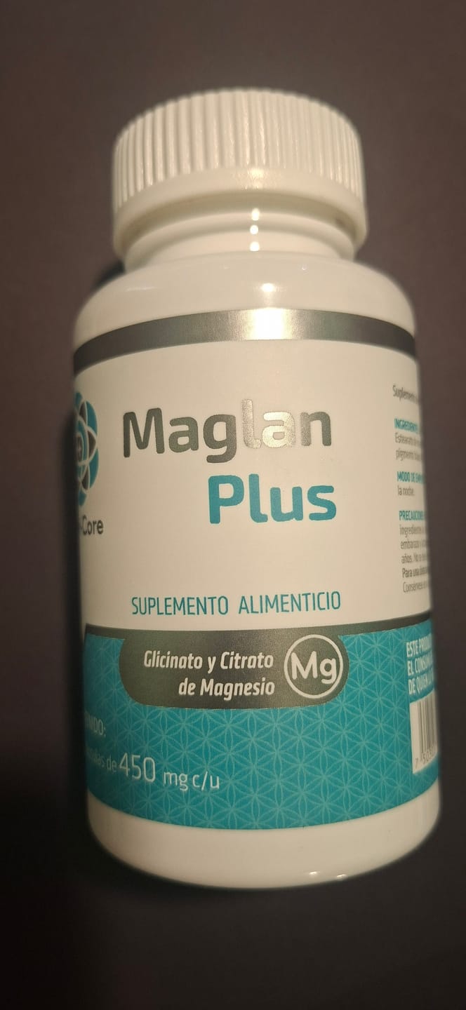 Customer photo review of Maglan Plus Fort Core | Citrato y Glicinato de Magnesio | 60 cápsulas