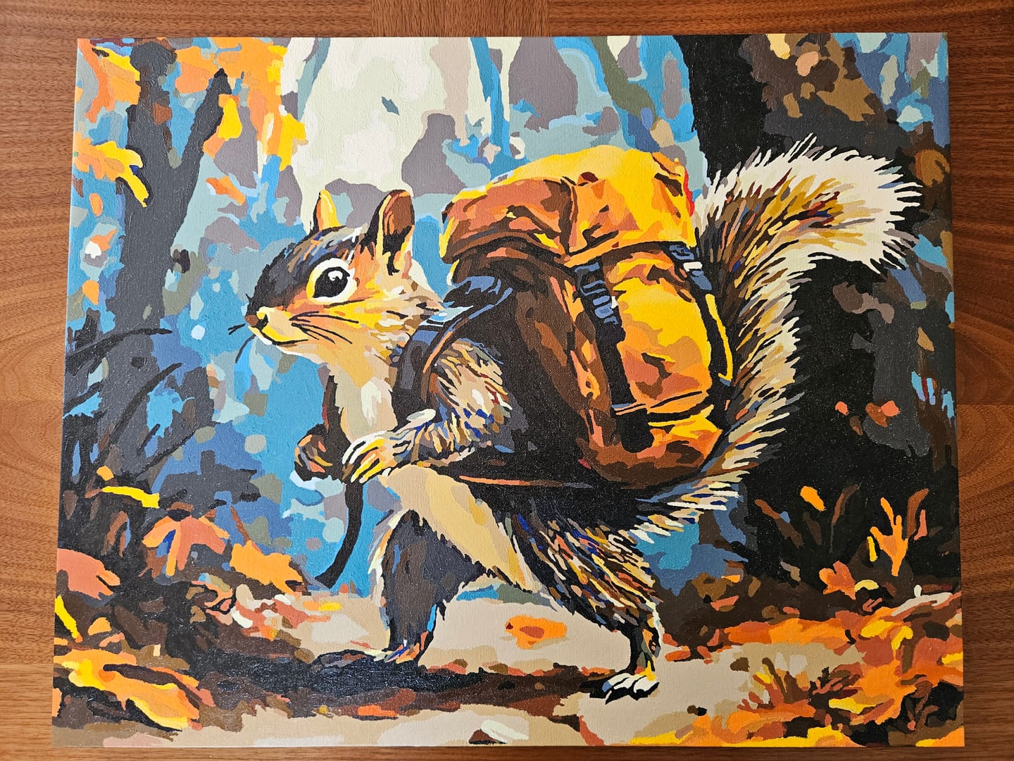Customer photo review of Backpacking Squirrel