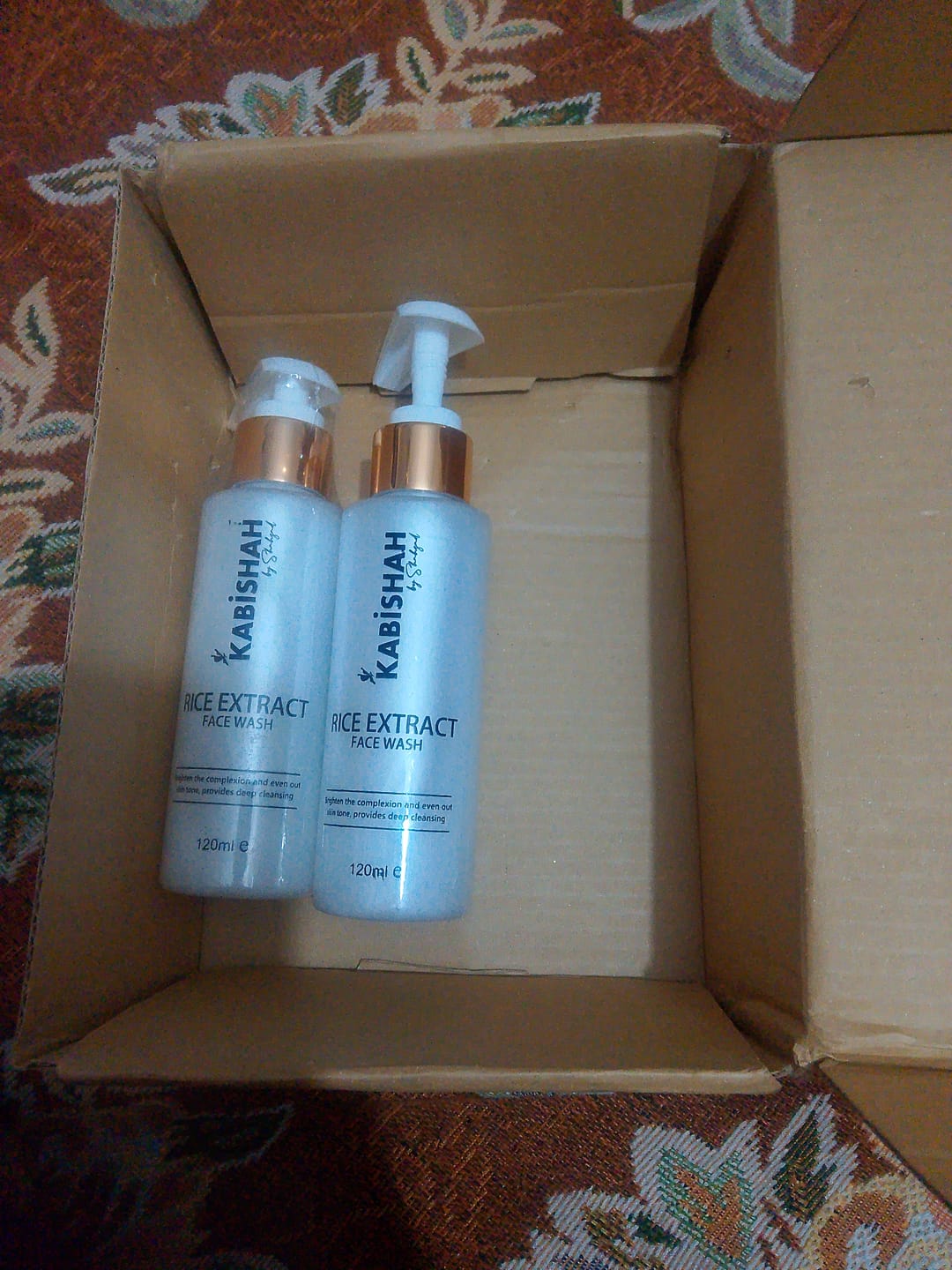 Customer photo review of Flawless Glow Kit