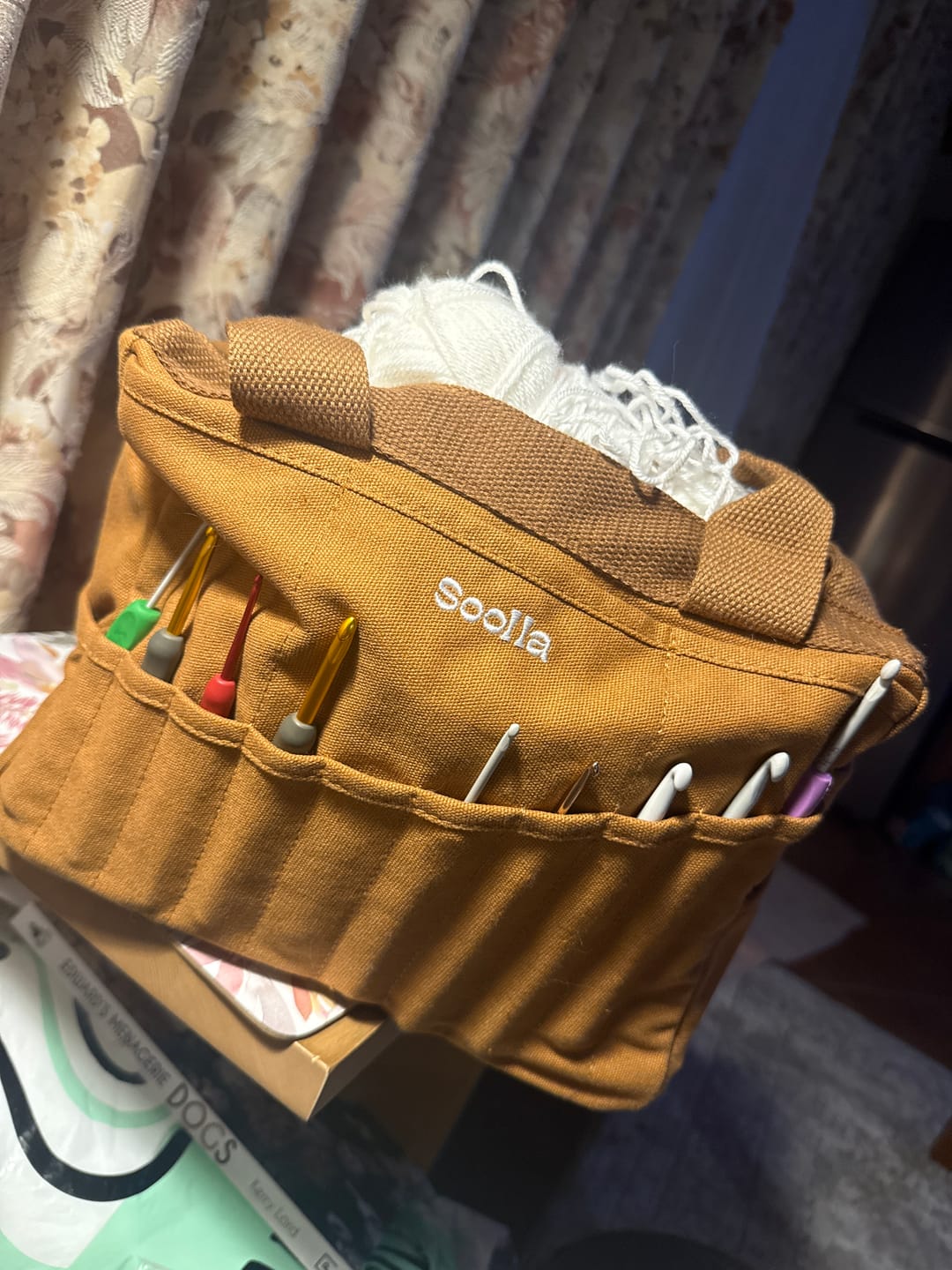 Customer photo review of Soolla® Studio Bag, Cinnamon